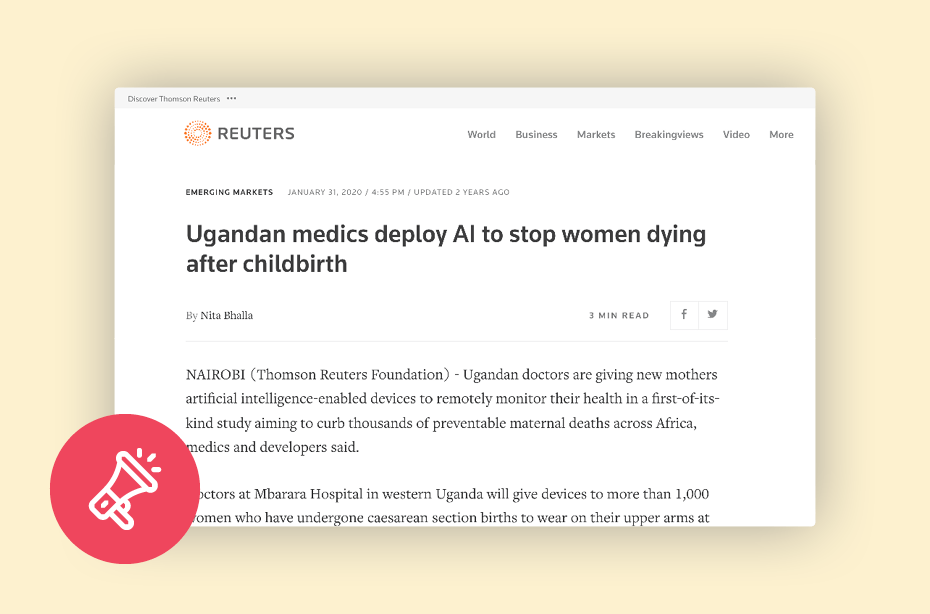 Ugandan Medics Deploy AI to Stop Women Dying After Childbirth