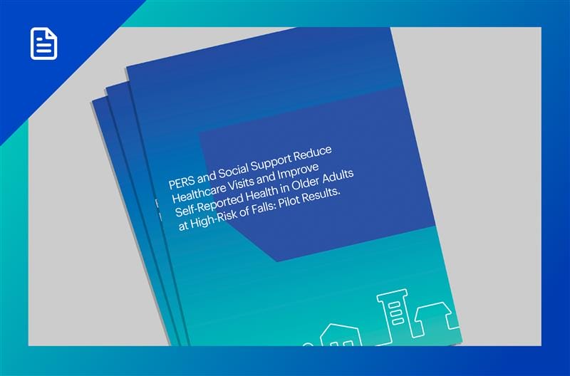 PERS and Social Support Reduce Healthcare Visits and Improve Self-Reported Health in Older Adults at High-Risk of Falls: Pilot Results